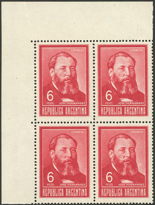 Lot 429 - Argentina general issues -  Guillermo Jalil - Philatino Auction # 2337 ARGENTINA: General auction including rarities, all with very low starts!