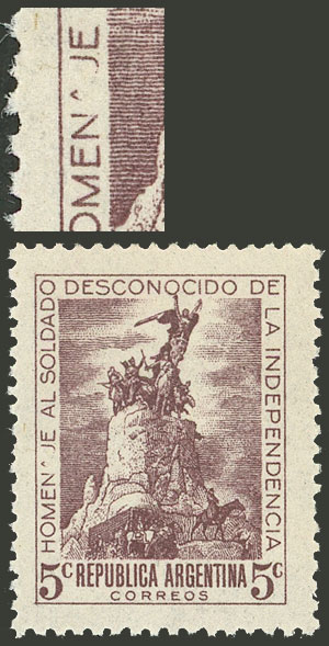 Lot 299 - Argentina general issues -  Guillermo Jalil - Philatino Auction # 2337 ARGENTINA: General auction including rarities, all with very low starts!