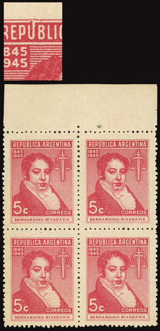 Lot 296 - Argentina general issues -  Guillermo Jalil - Philatino Auction # 2337 ARGENTINA: General auction including rarities, all with very low starts!