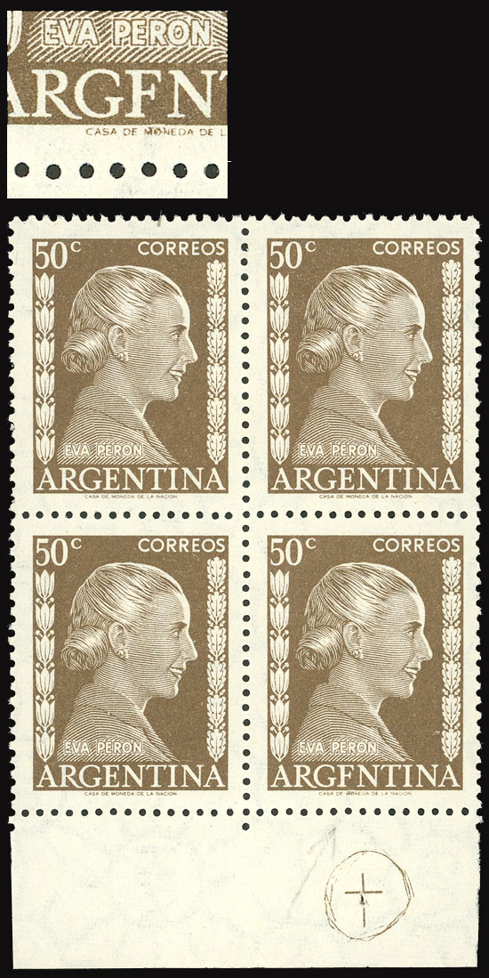 Lot 327 - Argentina general issues -  Guillermo Jalil - Philatino Auction # 2337 ARGENTINA: General auction including rarities, all with very low starts!