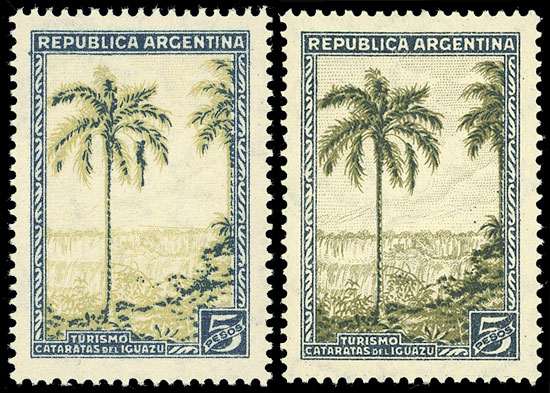 Lot 217 - Argentina general issues -  Guillermo Jalil - Philatino Auction # 2337 ARGENTINA: General auction including rarities, all with very low starts!