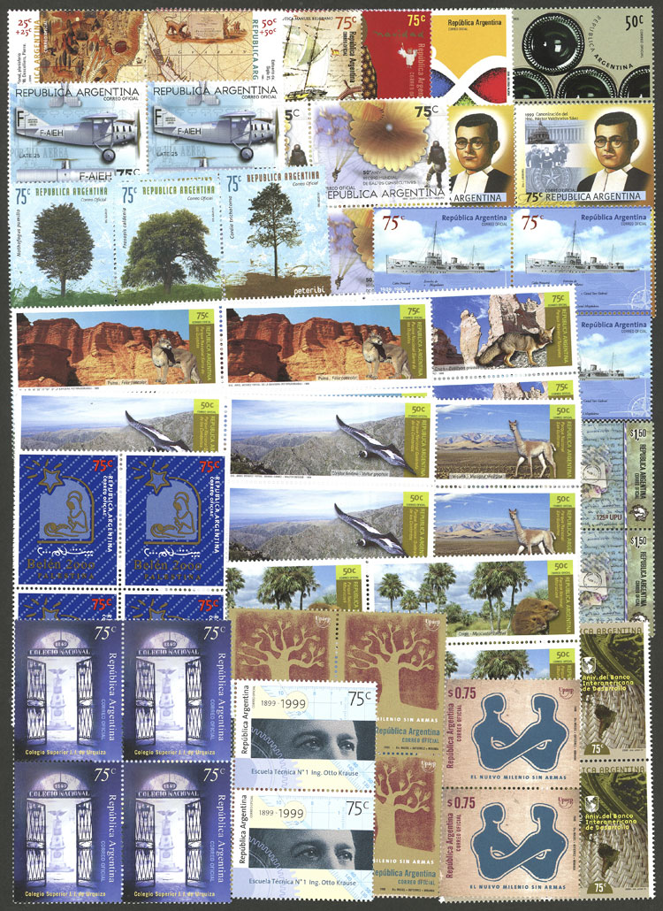Lot 537 - Argentina general issues -  Guillermo Jalil - Philatino Auction # 2337 ARGENTINA: General auction including rarities, all with very low starts!