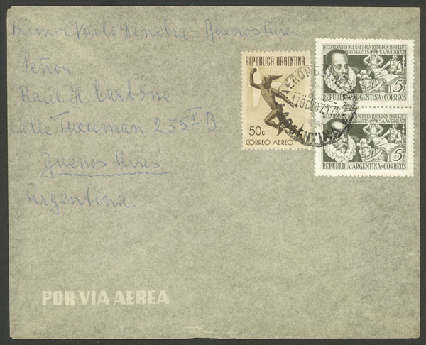Lot 675 - Argentina postal history - Guillermo Jalil - Philatino Auction # 2337 ARGENTINA: General auction including rarities, all with very low starts! Lot 675 - Argentina postal history - Guillermo Jalil - Philatino Auction # 2337 ARGENTINA: General auction including rarities, all with very low starts!