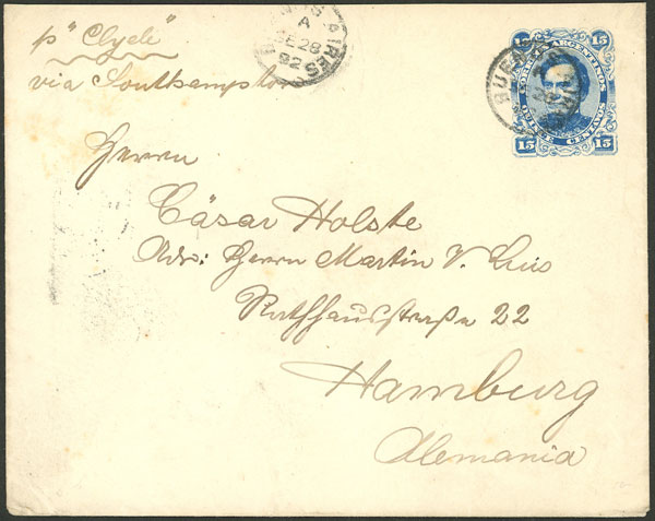 Lot 643 - Argentina postal history -  Guillermo Jalil - Philatino Auction # 2337 ARGENTINA: General auction including rarities, all with very low starts!