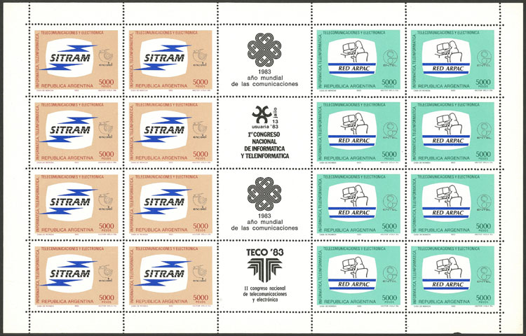 Lot 500 - Argentina general issues - Guillermo Jalil - Philatino Auction # 2337 ARGENTINA: General auction including rarities, all with very low starts! Lot 500 - Argentina general issues - Guillermo Jalil - Philatino Auction # 2337 ARGENTINA: General auction including rarities, all with very low starts!