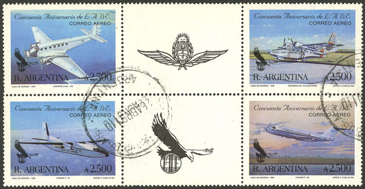 Lot 509 - Argentina general issues -  Guillermo Jalil - Philatino Auction # 2337 ARGENTINA: General auction including rarities, all with very low starts!