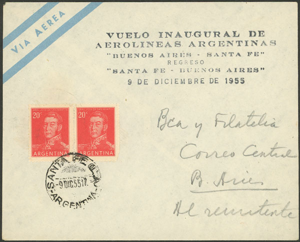 Lot 679 - Argentina postal history - Guillermo Jalil - Philatino Auction # 2337 ARGENTINA: General auction including rarities, all with very low starts! Lot 679 - Argentina postal history - Guillermo Jalil - Philatino Auction # 2337 ARGENTINA: General auction including rarities, all with very low starts!