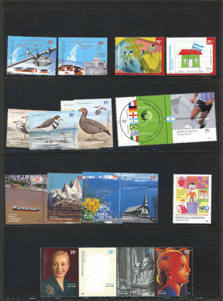 Lot 546 - Argentina general issues -  Guillermo Jalil - Philatino Auction # 2337 ARGENTINA: General auction including rarities, all with very low starts!
