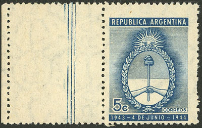 Lot 293 - Argentina general issues -  Guillermo Jalil - Philatino Auction # 2337 ARGENTINA: General auction including rarities, all with very low starts!