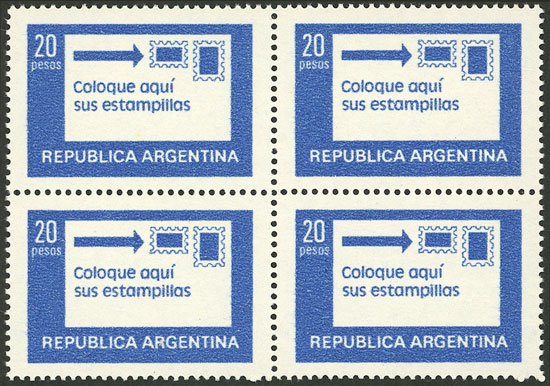 Lot 482 - Argentina general issues - Guillermo Jalil - Philatino Auction # 2337 ARGENTINA: General auction including rarities, all with very low starts! Lot 482 - Argentina general issues - Guillermo Jalil - Philatino Auction # 2337 ARGENTINA: General auction including rarities, all with very low starts!