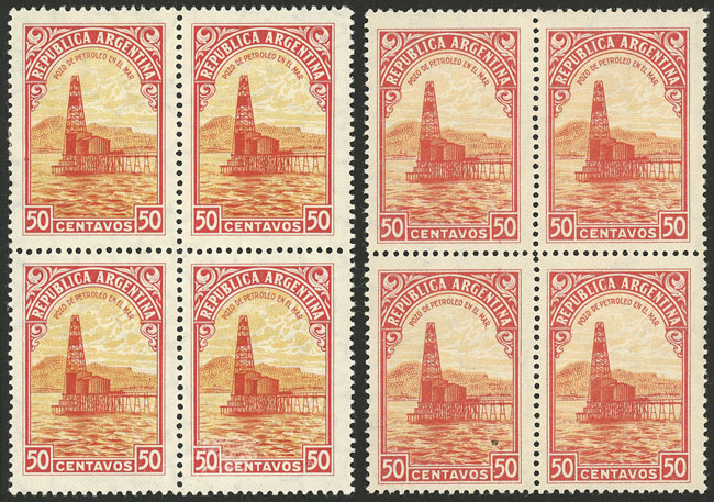 Lot 214 - Argentina general issues -  Guillermo Jalil - Philatino Auction # 2337 ARGENTINA: General auction including rarities, all with very low starts!