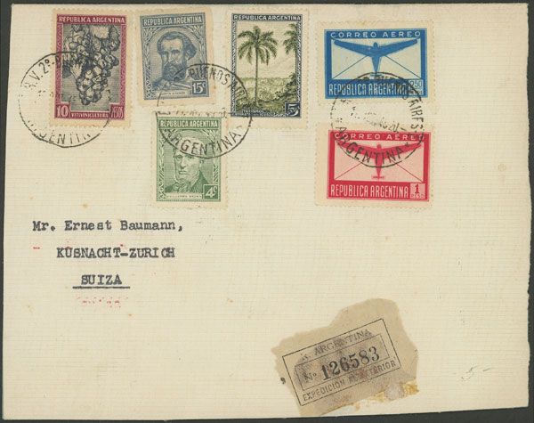 Lot 672 - Argentina postal history - Guillermo Jalil - Philatino Auction # 2337 ARGENTINA: General auction including rarities, all with very low starts! Lot 672 - Argentina postal history - Guillermo Jalil - Philatino Auction # 2337 ARGENTINA: General auction including rarities, all with very low starts!