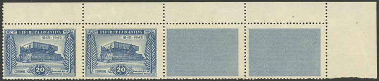 Lot 298 - Argentina general issues -  Guillermo Jalil - Philatino Auction # 2337 ARGENTINA: General auction including rarities, all with very low starts!