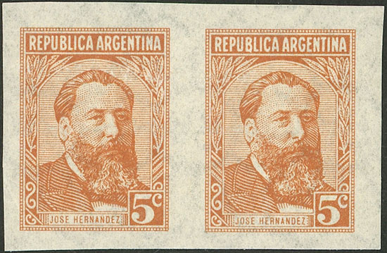 Lot 334 - Argentina general issues -  Guillermo Jalil - Philatino Auction # 2337 ARGENTINA: General auction including rarities, all with very low starts!