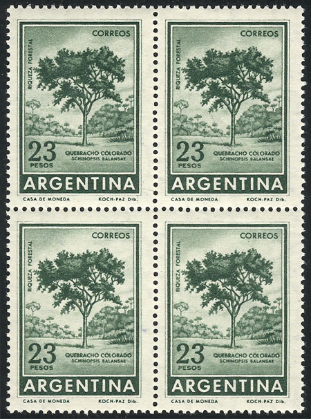 Lot 433 - Argentina general issues -  Guillermo Jalil - Philatino Auction # 2337 ARGENTINA: General auction including rarities, all with very low starts!