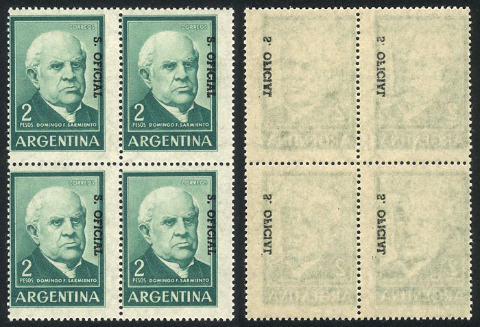 Lot 618 - Argentina official stamps - Guillermo Jalil - Philatino Auction # 2337 ARGENTINA: General auction including rarities, all with very low starts! Lot 618 - Argentina official stamps - Guillermo Jalil - Philatino Auction # 2337 ARGENTINA: General auction including rarities, all with very low starts!