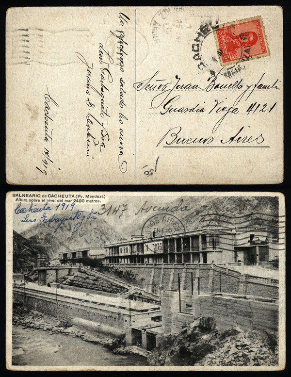 Lot 655 - Argentina postal history - Guillermo Jalil - Philatino Auction # 2337 ARGENTINA: General auction including rarities, all with very low starts! Lot 655 - Argentina postal history - Guillermo Jalil - Philatino Auction # 2337 ARGENTINA: General auction including rarities, all with very low starts!