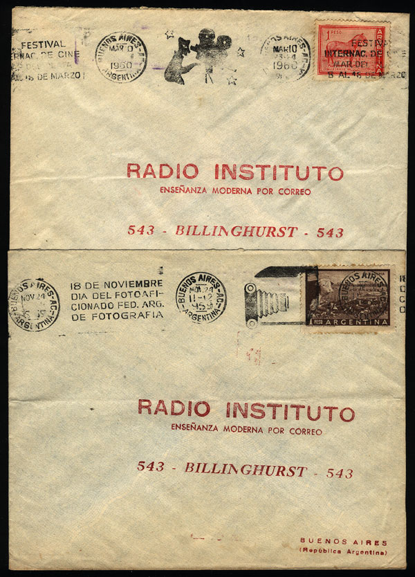 Lot 680 - Argentina postal history - Guillermo Jalil - Philatino Auction # 2337 ARGENTINA: General auction including rarities, all with very low starts! Lot 680 - Argentina postal history - Guillermo Jalil - Philatino Auction # 2337 ARGENTINA: General auction including rarities, all with very low starts!