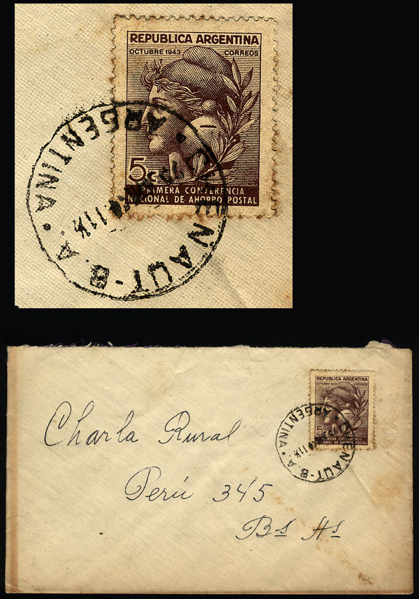 Lot 671 - Argentina postal history - Guillermo Jalil - Philatino Auction # 2337 ARGENTINA: General auction including rarities, all with very low starts! Lot 671 - Argentina postal history - Guillermo Jalil - Philatino Auction # 2337 ARGENTINA: General auction including rarities, all with very low starts!