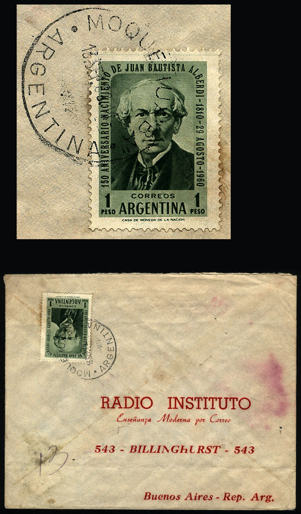 Lot 689 - Argentina postal history - Guillermo Jalil - Philatino Auction # 2337 ARGENTINA: General auction including rarities, all with very low starts! Lot 689 - Argentina postal history - Guillermo Jalil - Philatino Auction # 2337 ARGENTINA: General auction including rarities, all with very low starts!