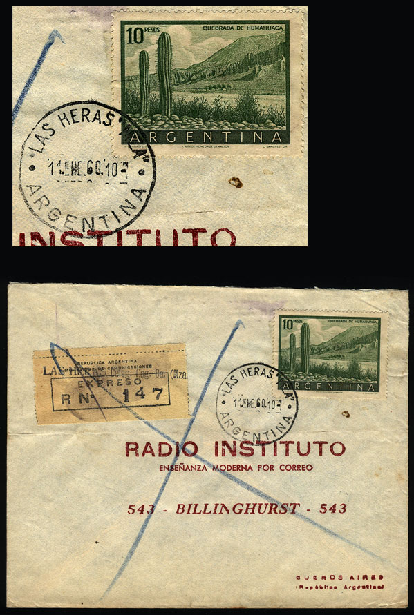Lot 685 - Argentina postal history - Guillermo Jalil - Philatino Auction # 2337 ARGENTINA: General auction including rarities, all with very low starts! Lot 685 - Argentina postal history - Guillermo Jalil - Philatino Auction # 2337 ARGENTINA: General auction including rarities, all with very low starts!