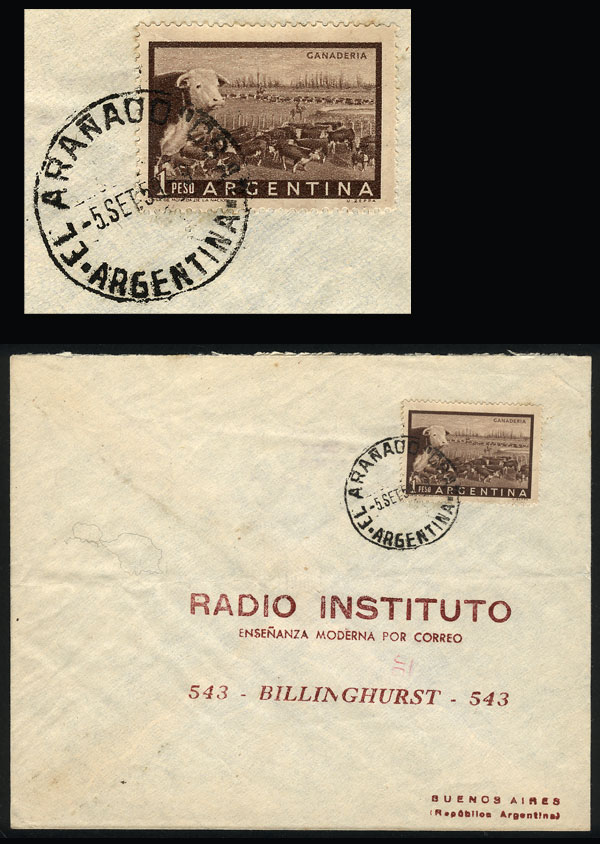 Lot 682 - Argentina postal history - Guillermo Jalil - Philatino Auction # 2337 ARGENTINA: General auction including rarities, all with very low starts! Lot 682 - Argentina postal history - Guillermo Jalil - Philatino Auction # 2337 ARGENTINA: General auction including rarities, all with very low starts!