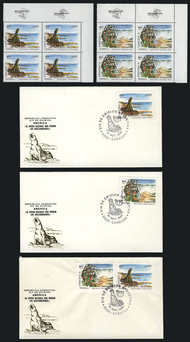 Lot 510 - Argentina general issues -  Guillermo Jalil - Philatino Auction # 2337 ARGENTINA: General auction including rarities, all with very low starts!