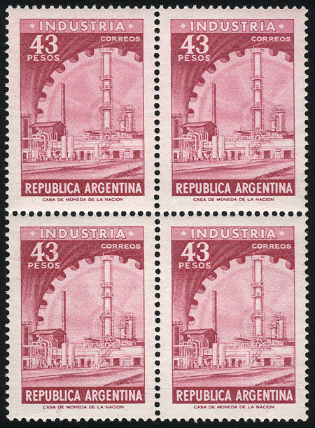 Lot 437 - Argentina general issues -  Guillermo Jalil - Philatino Auction # 2337 ARGENTINA: General auction including rarities, all with very low starts!
