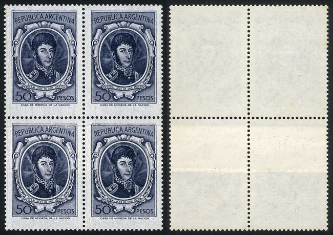 Lot 443 - Argentina general issues -  Guillermo Jalil - Philatino Auction # 2337 ARGENTINA: General auction including rarities, all with very low starts!