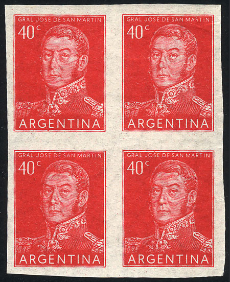Lot 341 - Argentina general issues -  Guillermo Jalil - Philatino Auction # 2337 ARGENTINA: General auction including rarities, all with very low starts!