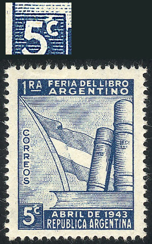 Lot 284 - Argentina general issues -  Guillermo Jalil - Philatino Auction # 2337 ARGENTINA: General auction including rarities, all with very low starts!