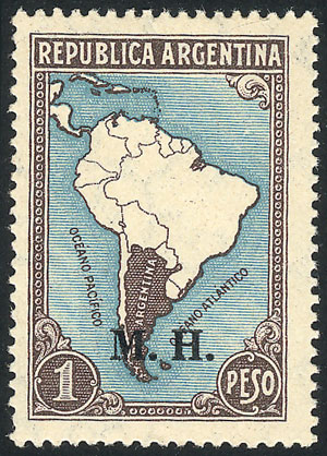 Lot 604 - Argentina official stamps - Guillermo Jalil - Philatino Auction # 2337 ARGENTINA: General auction including rarities, all with very low starts! Lot 604 - Argentina official stamps - Guillermo Jalil - Philatino Auction # 2337 ARGENTINA: General auction including rarities, all with very low starts!