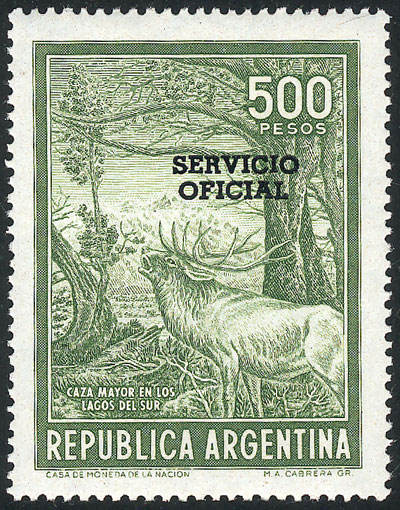 Lot 619 - Argentina official stamps - Guillermo Jalil - Philatino Auction # 2337 ARGENTINA: General auction including rarities, all with very low starts! Lot 619 - Argentina official stamps - Guillermo Jalil - Philatino Auction # 2337 ARGENTINA: General auction including rarities, all with very low starts!