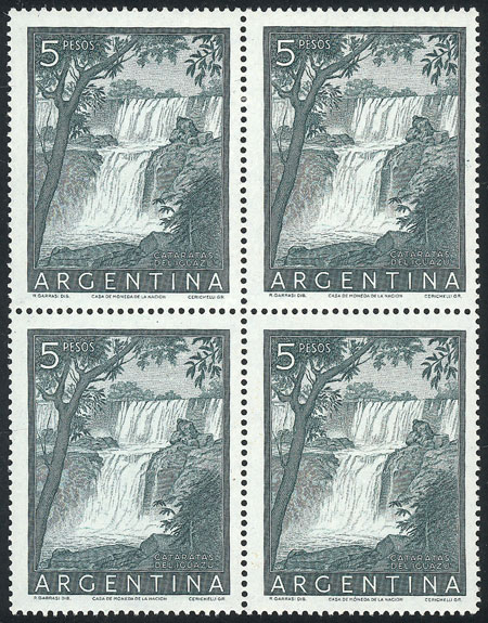 Lot 348 - Argentina general issues -  Guillermo Jalil - Philatino Auction # 2337 ARGENTINA: General auction including rarities, all with very low starts!