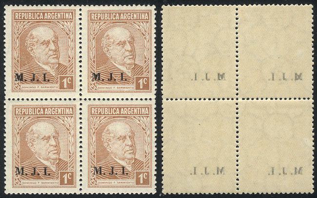 Lot 610 - Argentina official stamps - Guillermo Jalil - Philatino Auction # 2337 ARGENTINA: General auction including rarities, all with very low starts! Lot 610 - Argentina official stamps - Guillermo Jalil - Philatino Auction # 2337 ARGENTINA: General auction including rarities, all with very low starts!