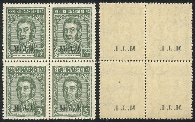 Lot 611 - Argentina official stamps - Guillermo Jalil - Philatino Auction # 2337 ARGENTINA: General auction including rarities, all with very low starts! Lot 611 - Argentina official stamps - Guillermo Jalil - Philatino Auction # 2337 ARGENTINA: General auction including rarities, all with very low starts!