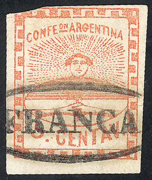 Lot 27 - Argentina confederation - Guillermo Jalil - Philatino Auction # 2338 ARGENTINA: Special October auction Lot 27 - Argentina confederation - Guillermo Jalil - Philatino Auction # 2338 ARGENTINA: Special October auction