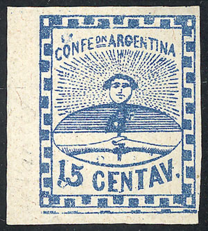 Lot 33 - Argentina confederation - Guillermo Jalil - Philatino Auction # 2338 ARGENTINA: Special October auction Lot 33 - Argentina confederation - Guillermo Jalil - Philatino Auction # 2338 ARGENTINA: Special October auction