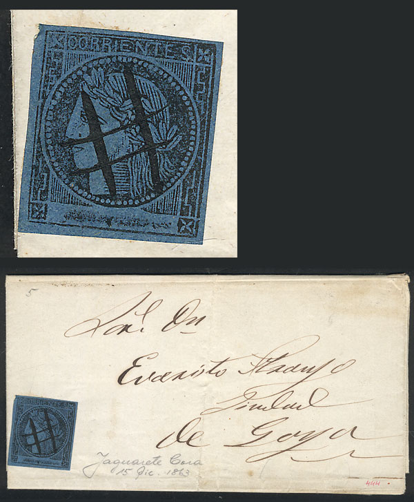 Lot 14 - Argentina corrientes -  Guillermo Jalil - Philatino Auction # 2338 ARGENTINA: Special October auction