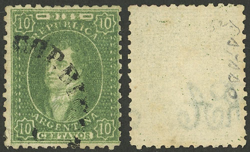 Lot 67 - Argentina rivadavias -  Guillermo Jalil - Philatino Auction # 2338 ARGENTINA: Special October auction