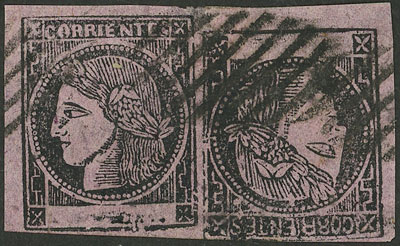 Lot 16 - Argentina corrientes -  Guillermo Jalil - Philatino Auction # 2338 ARGENTINA: Special October auction