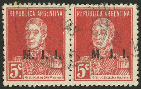Lot 204 - Argentina official stamps - Guillermo Jalil - Philatino Auction # 2338 ARGENTINA: Special October auction Lot 204 - Argentina official stamps - Guillermo Jalil - Philatino Auction # 2338 ARGENTINA: Special October auction