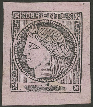 Lot 17 - Argentina corrientes -  Guillermo Jalil - Philatino Auction # 2338 ARGENTINA: Special October auction