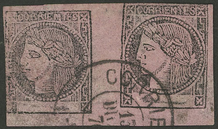 Lot 18 - Argentina corrientes -  Guillermo Jalil - Philatino Auction # 2338 ARGENTINA: Special October auction