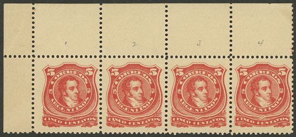 Lot 97 - Argentina general issues - Guillermo Jalil - Philatino Auction # 2338 ARGENTINA: Special October auction Lot 97 - Argentina general issues - Guillermo Jalil - Philatino Auction # 2338 ARGENTINA: Special October auction