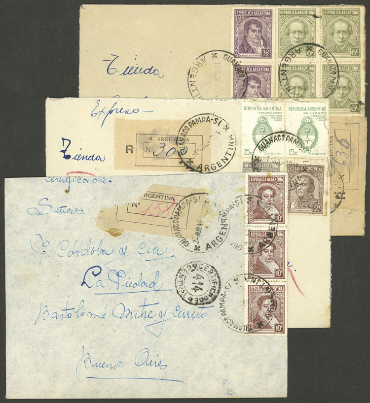 Lot 239 - Argentina postal history - Guillermo Jalil - Philatino Auction # 2338 ARGENTINA: Special October auction Lot 239 - Argentina postal history - Guillermo Jalil - Philatino Auction # 2338 ARGENTINA: Special October auction