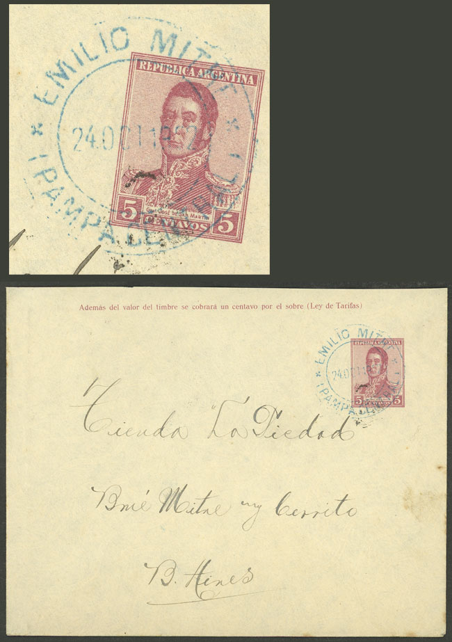 Lot 233 - Argentina postal history - Guillermo Jalil - Philatino Auction # 2338 ARGENTINA: Special October auction Lot 233 - Argentina postal history - Guillermo Jalil - Philatino Auction # 2338 ARGENTINA: Special October auction