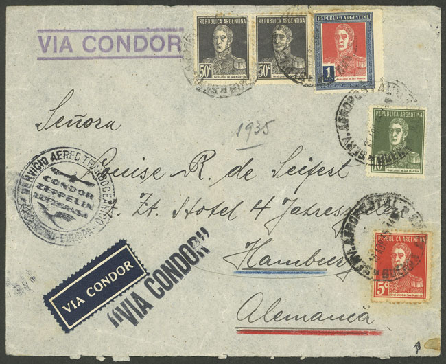 Lot 236 - Argentina postal history - Guillermo Jalil - Philatino Auction # 2338 ARGENTINA: Special October auction Lot 236 - Argentina postal history - Guillermo Jalil - Philatino Auction # 2338 ARGENTINA: Special October auction