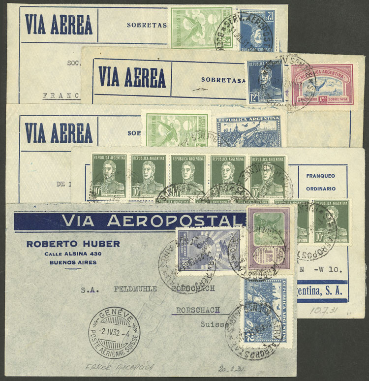 Lot 243 - Argentina POSTAL HISTORY - FLIGHTS - Guillermo Jalil - Philatino Auction # 2338 ARGENTINA: Special October auction Lot 243 - Argentina POSTAL HISTORY - FLIGHTS - Guillermo Jalil - Philatino Auction # 2338 ARGENTINA: Special October auction