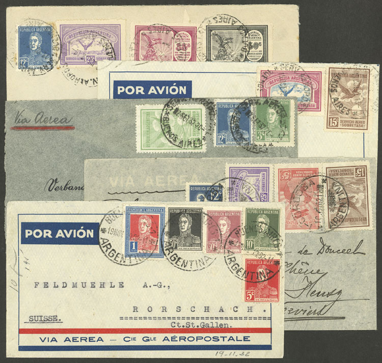 Lot 256 - Argentina POSTAL HISTORY - FLIGHTS - Guillermo Jalil - Philatino Auction # 2338 ARGENTINA: Special October auction Lot 256 - Argentina POSTAL HISTORY - FLIGHTS - Guillermo Jalil - Philatino Auction # 2338 ARGENTINA: Special October auction